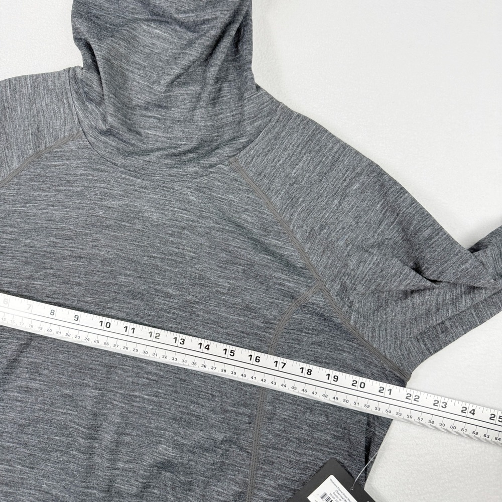 Outdoor Research Alpine Onset Merino 150 Hoodie Size XL Womens Charcoal Gray NEW - Picture 8 of 9